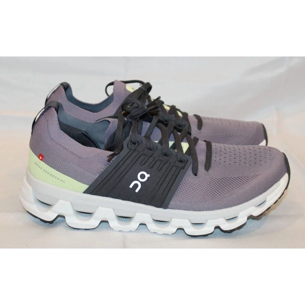 New ON MEN'S CLOUDSWIFT‎ 3 Running Athletic Running Sneakers Shark/Hay
